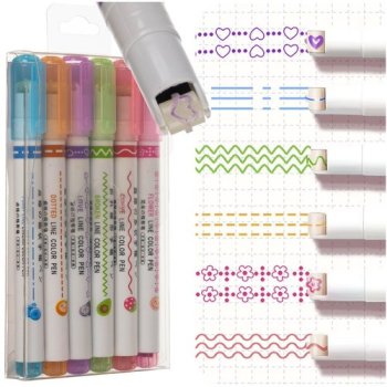 Maaleo 00024861 Pattern Marker Pen Set, 6 pcs