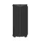 Datora korpuss Darkflash DK151 ar 3 RGB ventilatoriem, melns