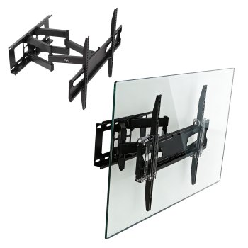 Maclean MC-723 B TV Wall Mount, 37-80", 45kg, VESA 600x400, Black