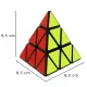 Логическая игра Ikonka Pyraminx - кубик-головоломка, 9.7 см