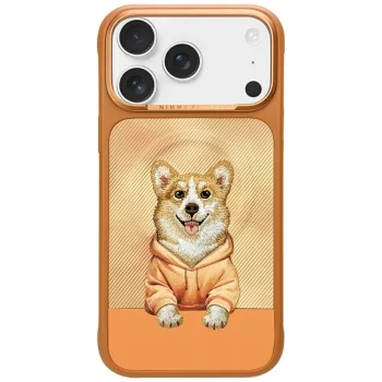 MagSafe Vāciņš iPhone 17 Pro Nimmy Gentle Pets Dog - Oranžs | Phone Case Cover