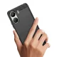 Carbon Case silikona vāciņš Xiaomi Redmi 13C, melns