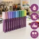 Maaleo Acrylic Marker Set, 24 Colors