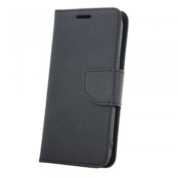 Samsung Galaxy S7 edge (G935F) Fancy TPU Book Case Cover Stand, Black