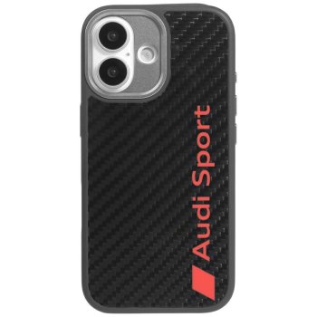 Audi R8 Carbon Fiber MagSafe Phone Case Cover iPhone 17 - Black