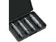 4-Piece Screw Extractor Set for Broken Screws and Studs
