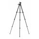 Camrock CP-510 Lightweight Tripod for Cameras and Smartphones with Accessories 41-136 cm, Black