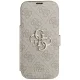 Guess Book 4G Metal Logo atverams vāciņš iPhone 18 Pro / 17 Pro, rozā