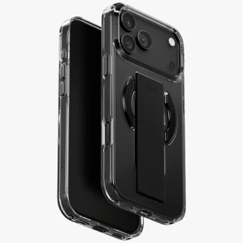 Uniq iPhone 17 Pro Max vāciņš Heldro Air Magclick Charging, melns