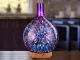 Gaisa mitrinātājs un aromātu difuzors ar 3D RGB nakts lampiņu, 120ml