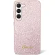 Samsung Galaxy S23+ Plus (SM-S916) Guess Glitter Script Case Cover (GUHCS23MHGGSHP), Pink | Чехол Кейс...