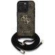 Guess iPhone 16 Pro Max Case 4G Big Logo Cord Stap Crossbody, Brown