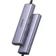 USB-C хаб Ugreen CM512 6-в-1 (3x USB 3.0, HDMI, RJ45, USB-C PD) - серый