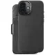 Dekodēts ādas noņemams maksts MagSafe futrālis ar maku iPhone 16 Plus - melns | Decoded Leather Detachable Wallet...