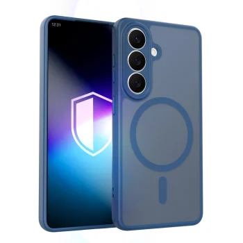 Чехол 3mk Misty MagCase для Samsung Galaxy S26, синий