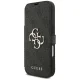 Grāmatiņas tipa vāciņš Guess Book 4G Metal Logo, iPhone 18 Pro / 17 Pro, melns