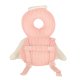 Baby Head Protection Pillow Backpack for Walking, Angel, Pink/White