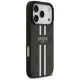 Guess 4G Printed Stripes MagSafe vāciņš iPhone 17 Pro, melns