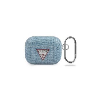 Guess GUACAPTPUJULLB AirPods Pro cover blue/light blue Jeans Collection
