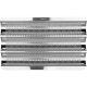 De Buyer 3366.03 INOX cepamā panna 3 bagetēm, nerūsējošais tērauds