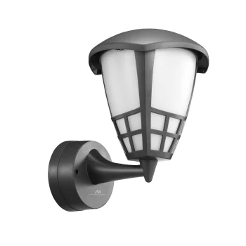 Maclean MCE519 GR āra sienas lampa 1xE27, maks. 60W, IP65, pelēka