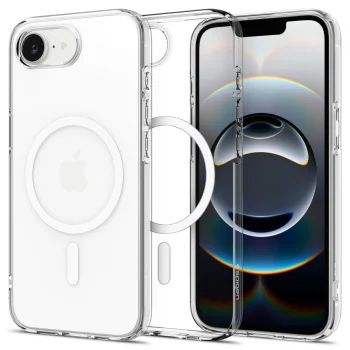 Spigen Liquid Crystal Mag MagSafe vāciņš iPhone 16e / 17e, caurspīdīgs