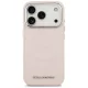 Чехол Karl Lagerfeld Initial & Metal Logo MagSafe для iPhone 17 Pro — розовый