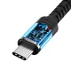 Аудиоадаптер BWOO BZ47 USB-C на 3.5 мм AUX, Черный