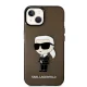 Чехол Karl Lagerfeld Ikonik Karl для iPhone 14 Plus / 15 Plus - черный