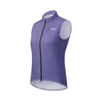 Rockbros MJ008 TVI vēju aizturoša sieviešu velo veste L, violeta