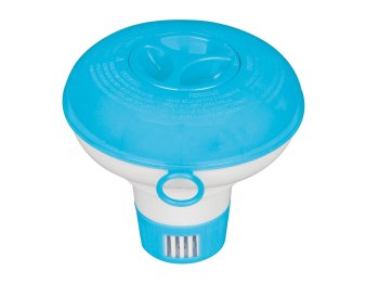 Intex 29040 Floating Pool Chemical Dispenser Blue