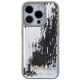Guess iPhone 15 Pro Max vāciņš Sequin Script Metal, sudraba