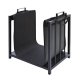 Kaminer 24628 Fireplace Log Holder Firewood Metal Basket