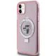 Чехол Karl Lagerfeld для iPhone 11 / XR Ring Stand Karl & Choupette MagSafe, розовый