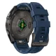 Силиконовый ремешок Tech-Protect для Garmin Fenix 5X / Plus 6X Pro 7X 8 (51 мм) - синий