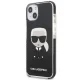 Karl Lagerfeld Ikonik Karl vāciņš iPhone 13 mini - Melns