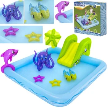 Надувной игровой центр Bestway 53052 Aquarium 239x206x86 см