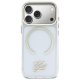Karl Lagerfeld IML KL Script Logo MagSafe Phone Case Cover iPhone 17 Pro Max - Clear