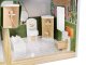 Bērnu Spēļu Koka Leļļu Māja ar Mēbelēm un LED Gaismu LULILO, 78cm | Play Dollhouse with Furniture