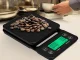 Digitālie virtuves kafijas svari ar taimeri un taru 5 kg x 0,1 g, melni