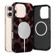 Tech-Protect Lamano MagSafe Phone Case Cover iPhone 16 Pro Max - Black and Red
