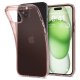 Spigen iPhone 15 Plus Case Crystal Flex, Pink/Transparent