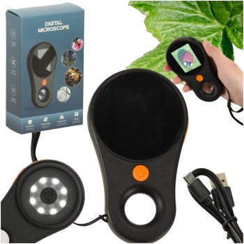 Digitālais USB mikroskops bērniem ar 500x palielinājumu 2MP