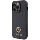 Guess Strass Metal Logo Phone Case Cover iPhone 14 Pro Max 6.7\" - Black