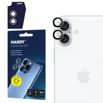 3mk HARDY Pro objektīva aizsargs iPhone 17 - caurspīdīgs | Lens Protection  Transparent