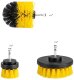 Set of 3 brushes for drill