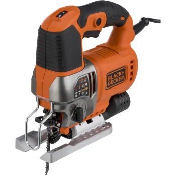 Elektriskais figūrzāģis Black & Decker BES610K, 650 W, koferī