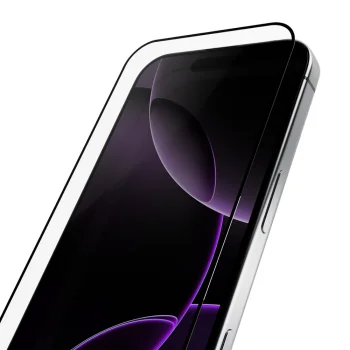 Защитное закаленное стекло с рамкой Puro Frame для iPhone 16 Pro Max, 9H