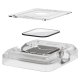 Apple Watch 7 (45 mm) Spigen \"EZ FIT\" Tempered Glass Screen Protector 2 pcs. | Pulksteņa Ekrāna Aizsargstikls ar...