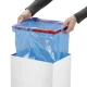 Atkritumu tvertne Hailo Big-Box Swing L 35 l ar svārsta vāku, balta